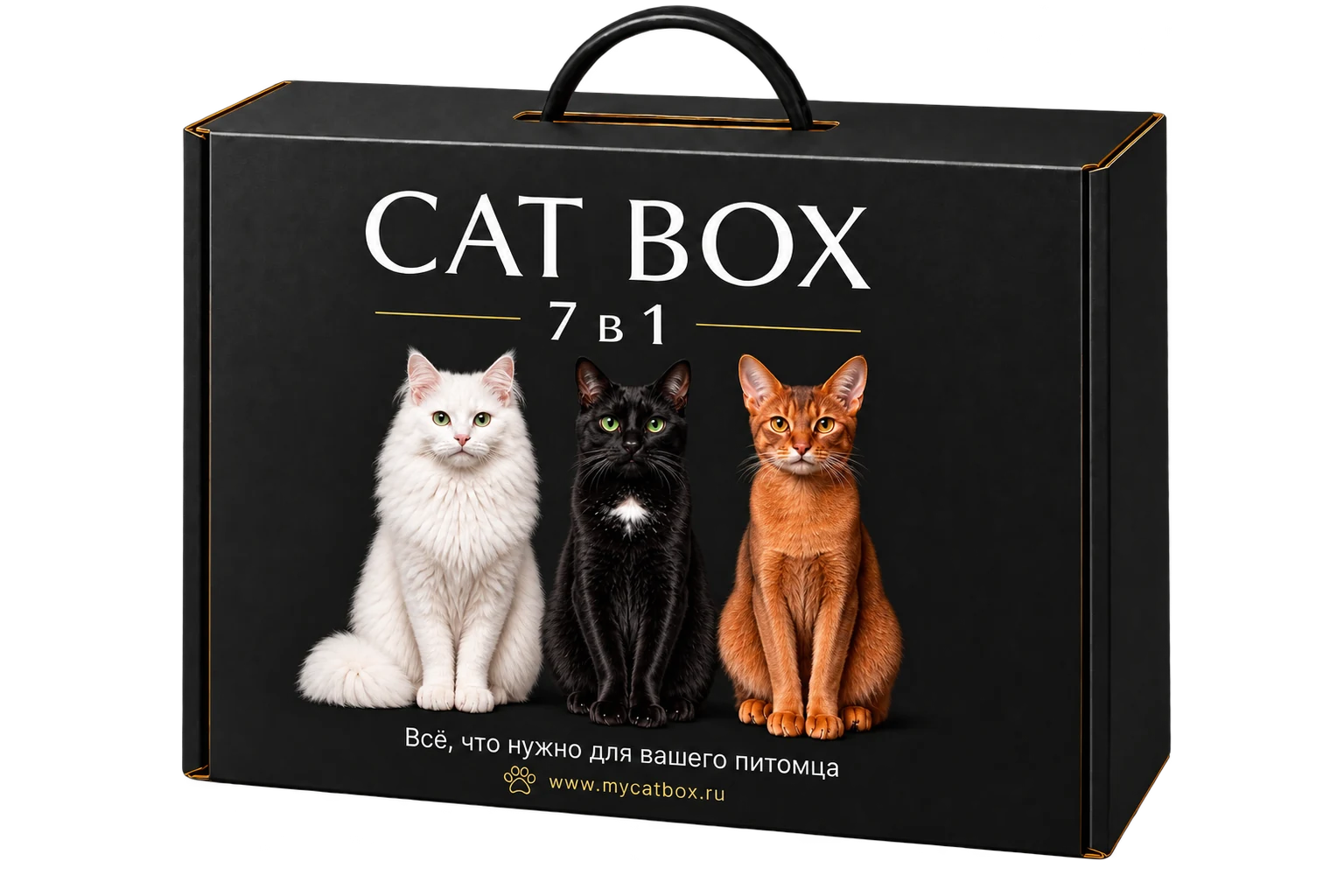 Подарочный набор Cat Box 7 в 1